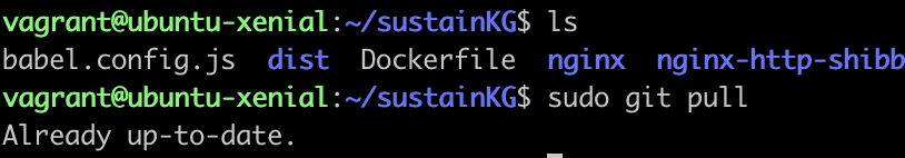 git pull