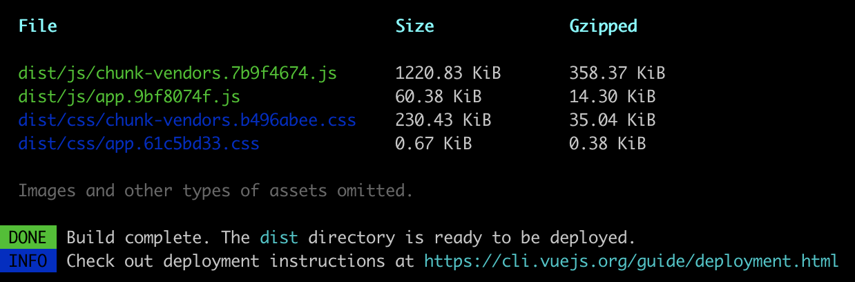 npm build